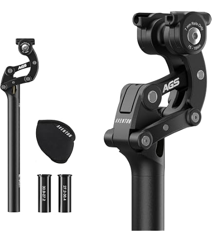 Amazon | MEROCA 5リンケージエアサスペンションMTBステム、20mm